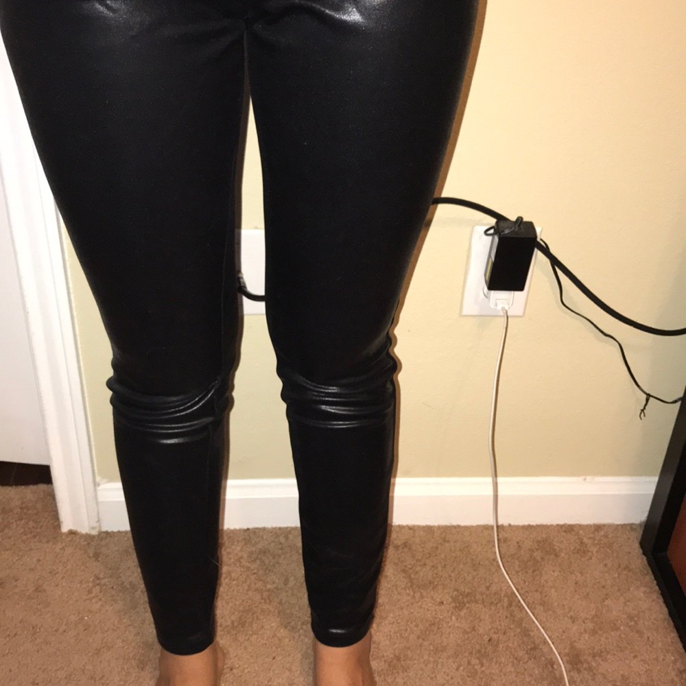Leather pants